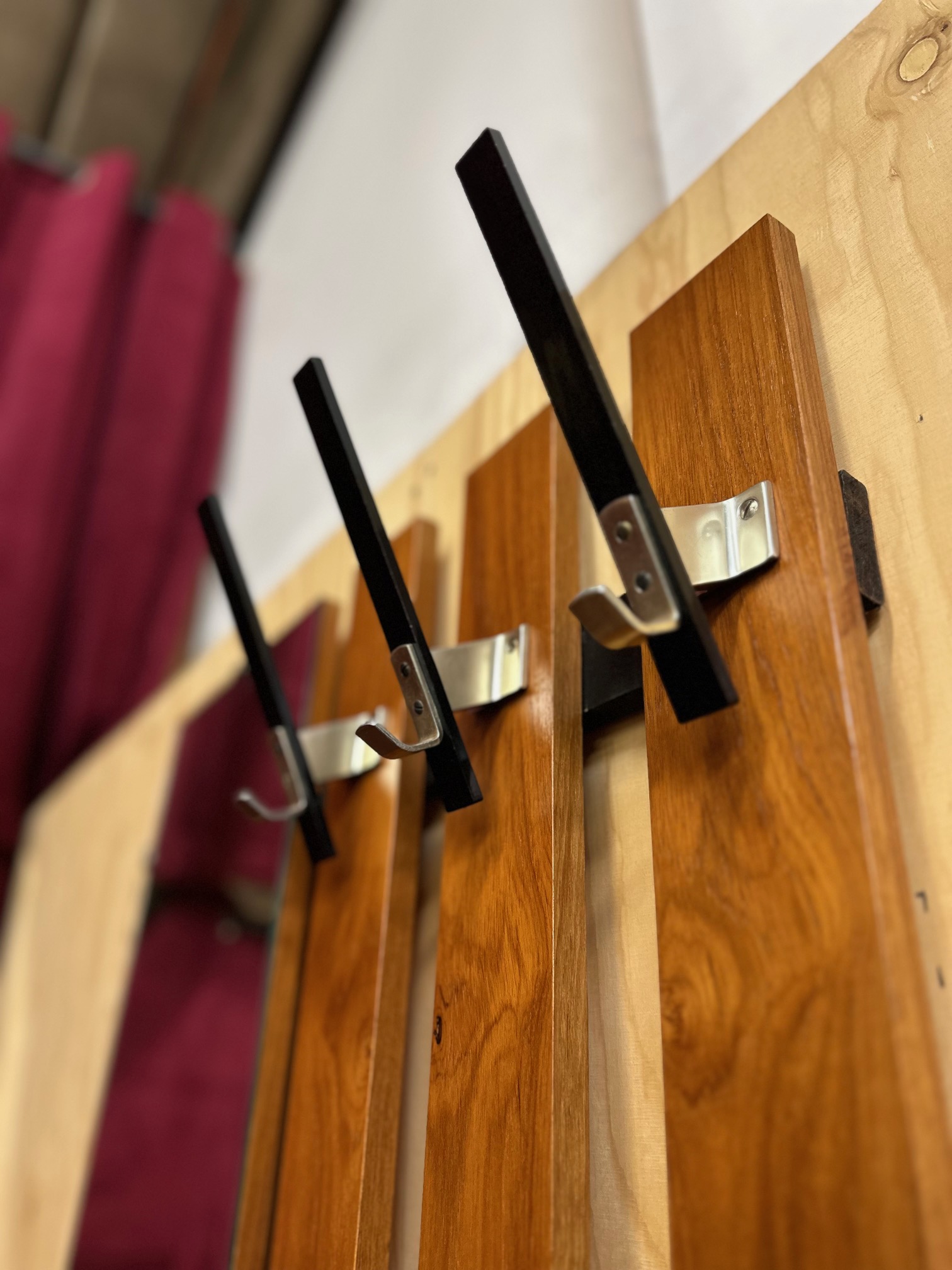 Mid-Century Coat Rack with Mirror 1 - Image 5