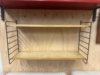 Mid-Century Pine Display Shelves