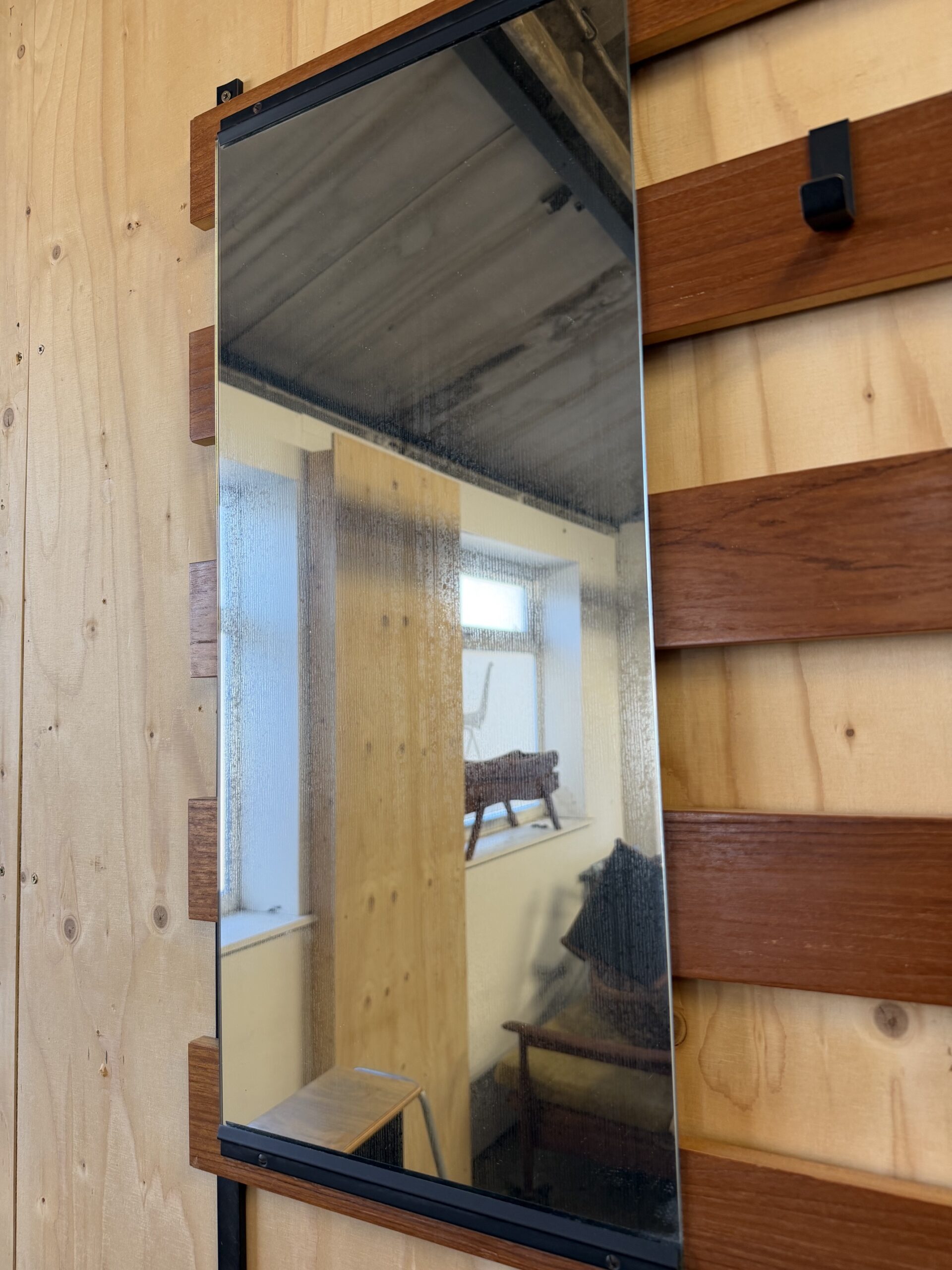 Mid-Century Coat Rack with Mirror 8 - Image 5