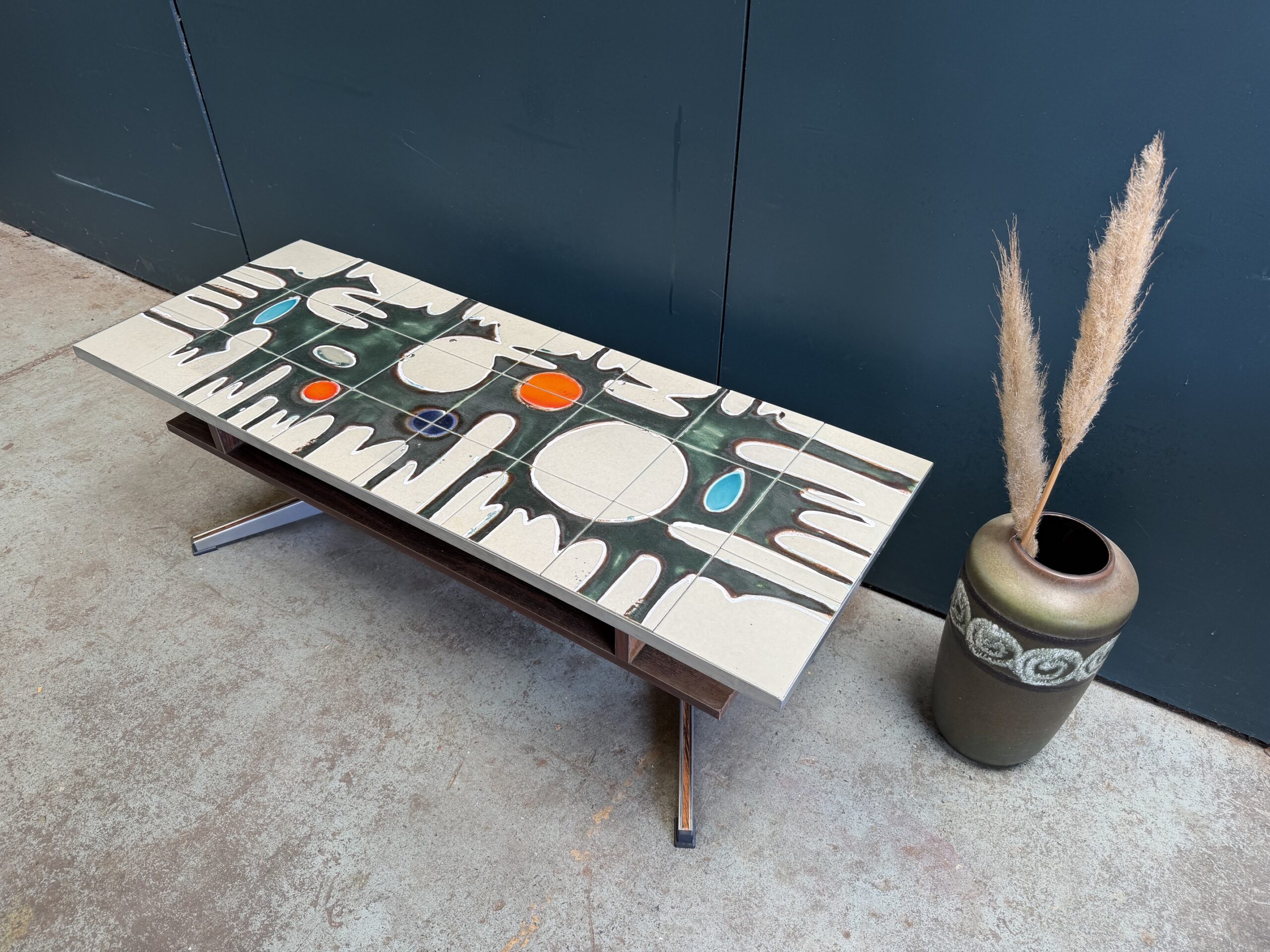 Mid-Century Tiled Coffee Table - Image 6