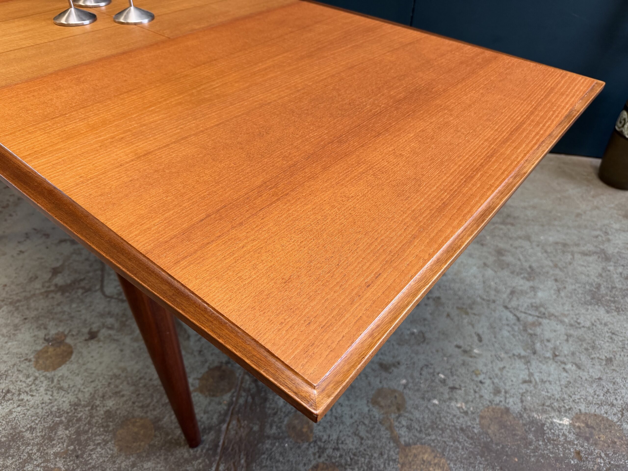 McIntosh Extending Teak Dining Table - Image 12