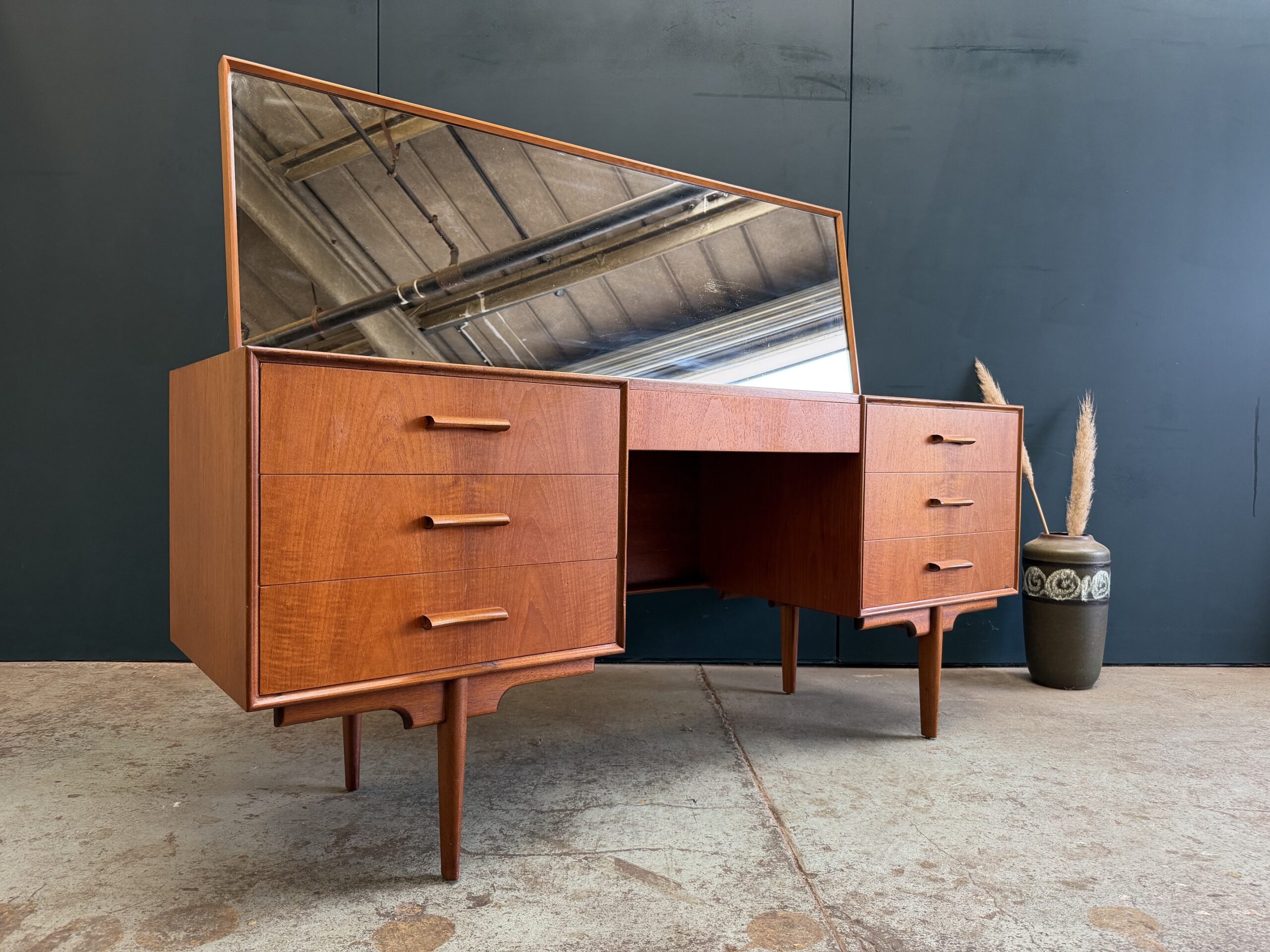 McIntosh Mid-Century Teak Dressing Table