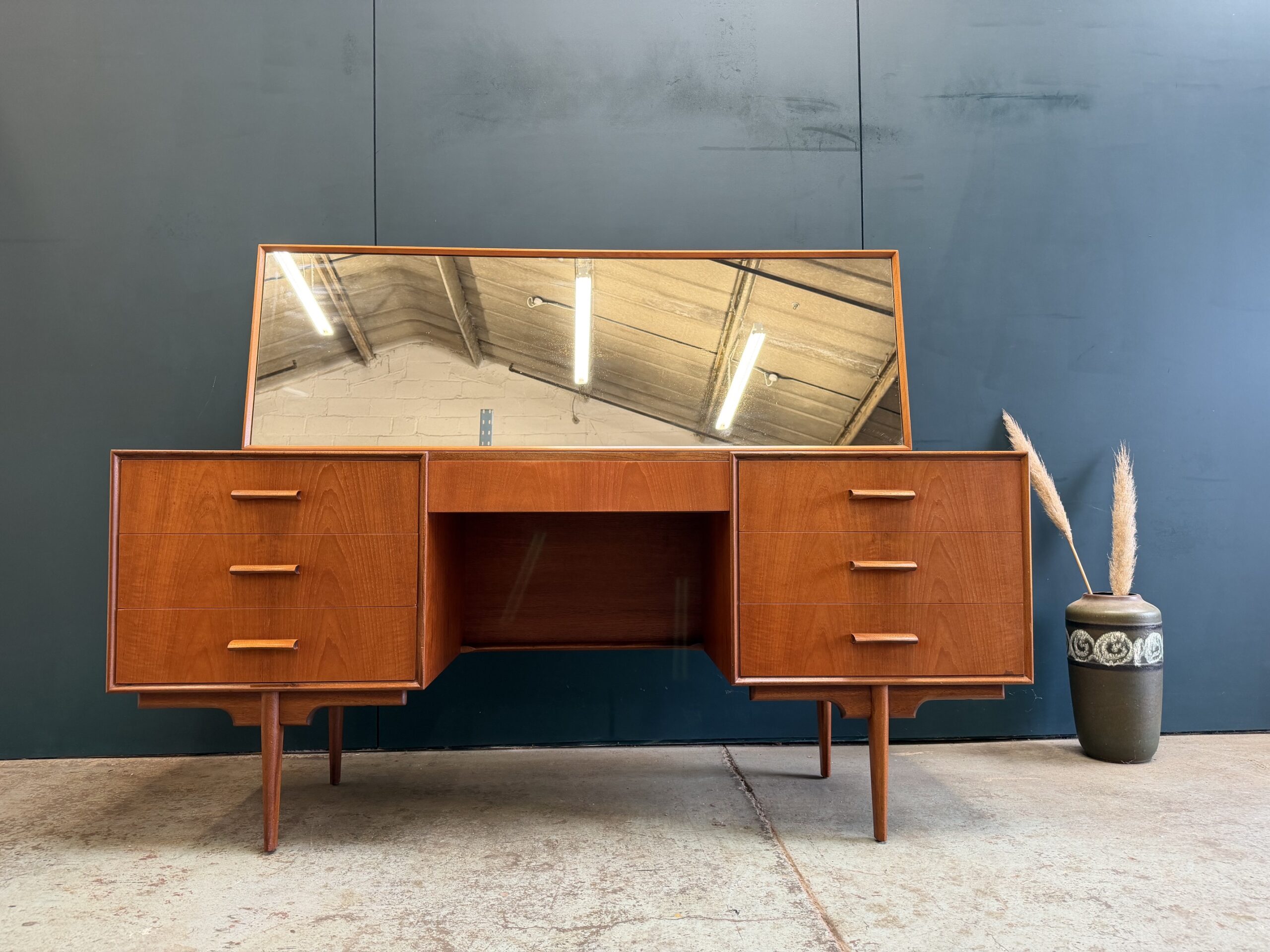 McIntosh Mid-Century Teak Dressing Table - Image 5